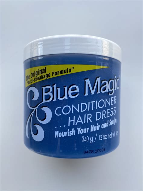 Blue hair magic in a bottle